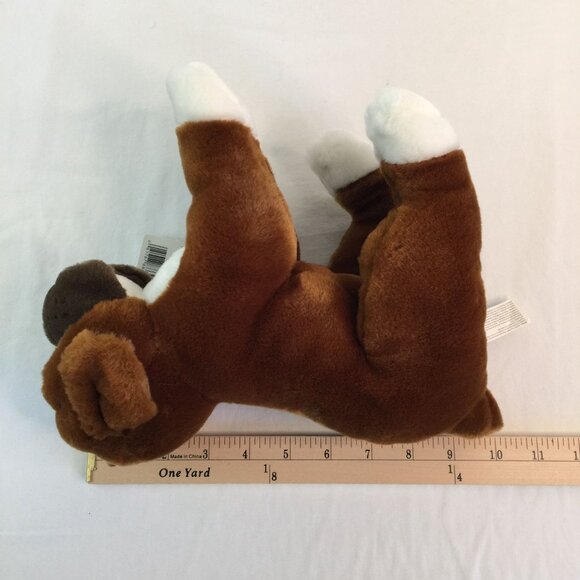 Animal Alley Boxer Puppy Dog Plush 10" Brown Stuffed Animal Toys R Us NWT - Picture 9 of 9